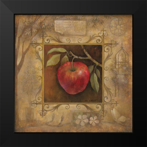 Mela Bella Black Modern Wood Framed Art Print by Vollherbst-Lane, Elaine