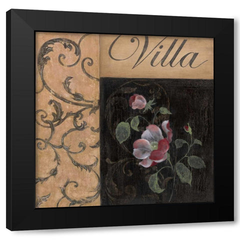 Villa Black Modern Wood Framed Art Print with Double Matting by Tava Studios