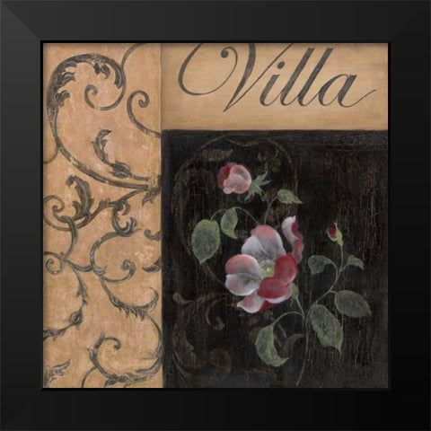 Villa Black Modern Wood Framed Art Print by Tava Studios