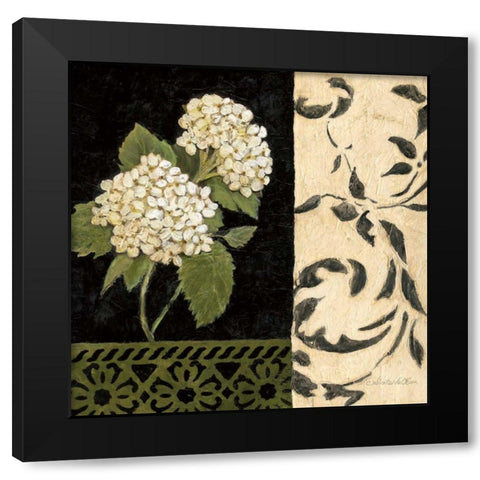 Negro y Blanco Simplicidad II Black Modern Wood Framed Art Print by Olson, Charlene