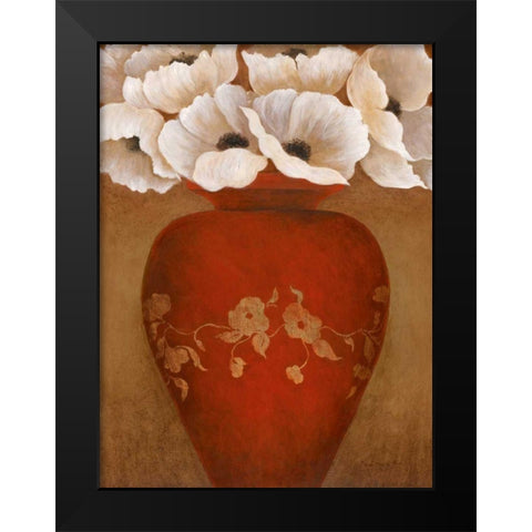 Grand Arrangement II Black Modern Wood Framed Art Print by Tava Studios