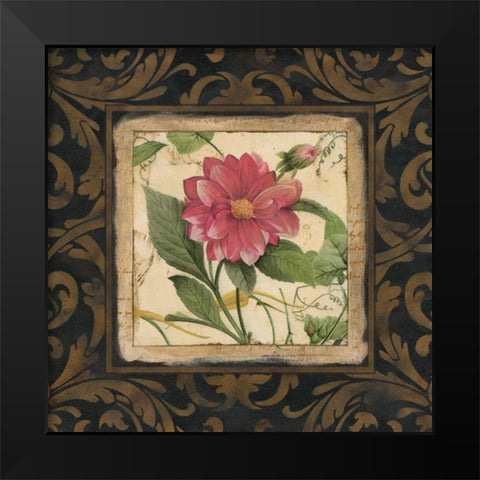 Tropical Botanique I Black Modern Wood Framed Art Print by Robinson, Carol