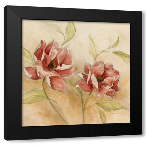 Sweet Scent I Black Modern Wood Framed Art Print by Robinson, Carol