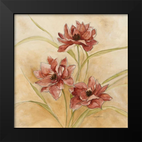 Sweet Scent II Black Modern Wood Framed Art Print by Robinson, Carol