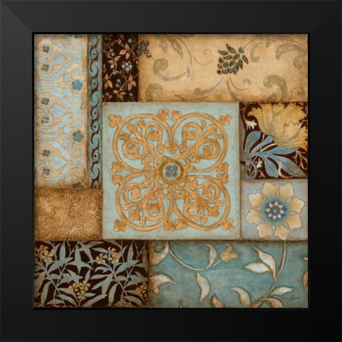 Moroccan Detail I Black Modern Wood Framed Art Print by Tava Studios
