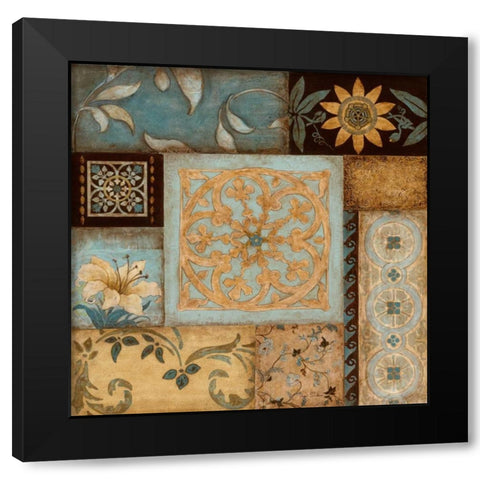 Moroccan Detail II Black Modern Wood Framed Art Print by Tava Studios
