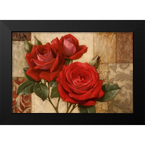 Summers Gift I Black Modern Wood Framed Art Print by Levashov, Igor