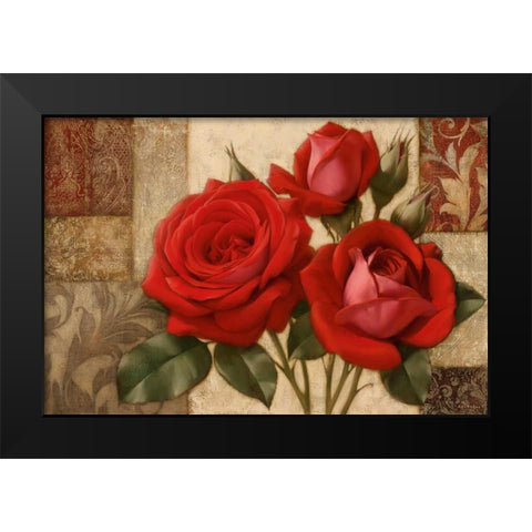 Summerss Gift II Black Modern Wood Framed Art Print by Levashov, Igor