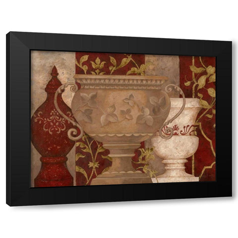San Pietro - Detail I Black Modern Wood Framed Art Print with Double Matting by Carroll, Jane