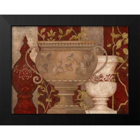 San Pietro - Detail I Black Modern Wood Framed Art Print by Carroll, Jane
