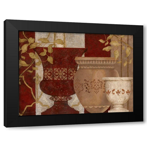 San Pietro - Detail II Black Modern Wood Framed Art Print with Double Matting by Carroll, Jane