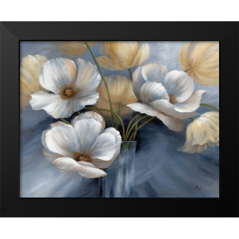 Scent of Summer I Black Modern Wood Framed Art Print by Nan