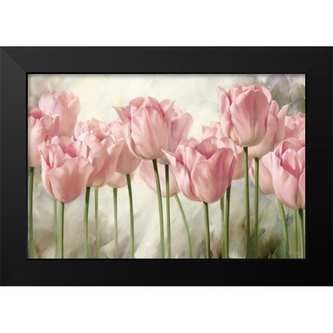 Nature Inspired I Black Modern Wood Framed Art Print by Levashov, Igor