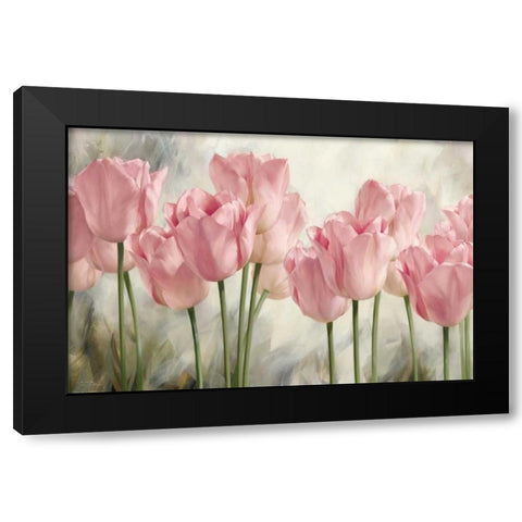 Nature Inspired II Black Modern Wood Framed Art Print with Double Matting by Levashov, Igor