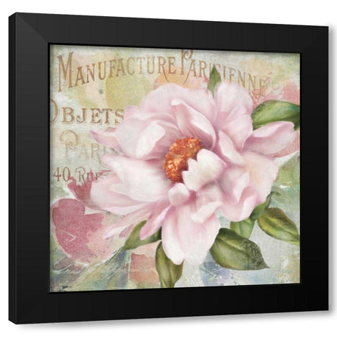 Parfum de Paris II Black Modern Wood Framed Art Print with Double Matting by Robinson, Carol