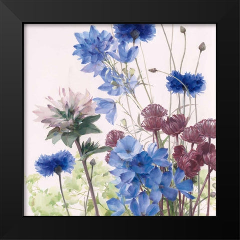 Mid Summer Black Modern Wood Framed Art Print by Daniels, Rogier