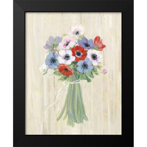 Roadside Picks Black Modern Wood Framed Art Print by Swatland, Sally