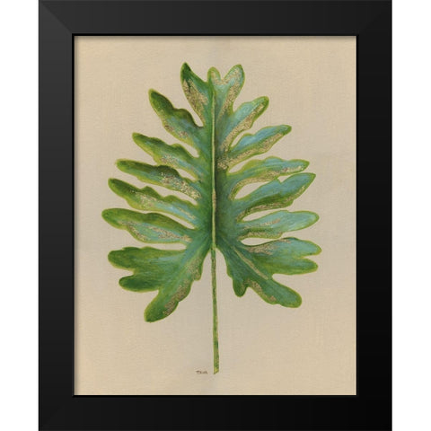 Oasis II Black Modern Wood Framed Art Print by Tava Studios