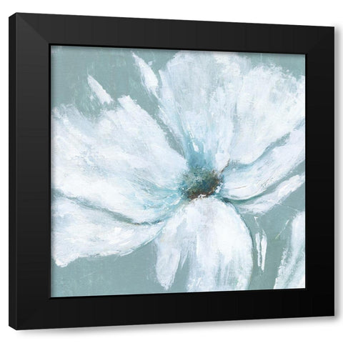Summer Breeze Black Modern Wood Framed Art Print with Double Matting by Tava Studios