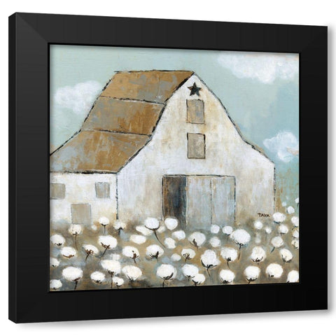 Mill Creek Farm I Black Modern Wood Framed Art Print with Double Matting by Tava Studios