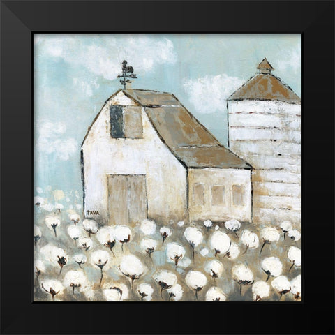 Mill Creek Farm II Black Modern Wood Framed Art Print by Tava Studios
