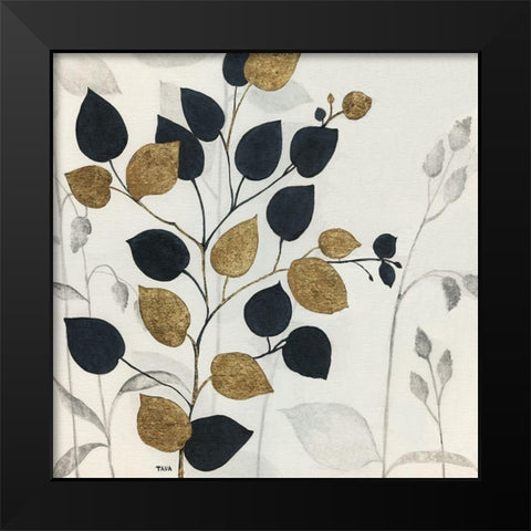 Silhouette Neutre I Black Modern Wood Framed Art Print by Tava Studios