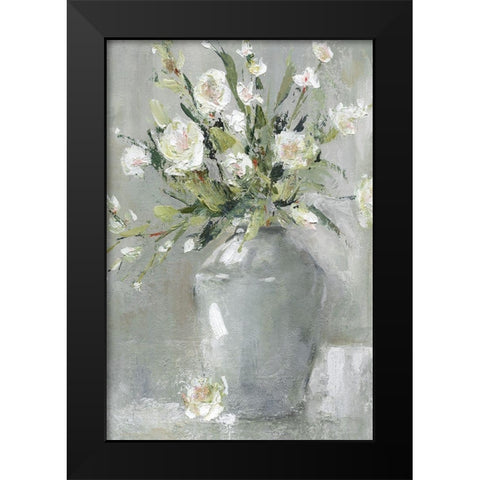 Country Bouquet Black Modern Wood Framed Art Print by Robinson, Carol