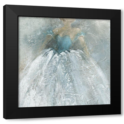 The Gown Black Modern Wood Framed Art Print with Double Matting by Robinson, Carol
