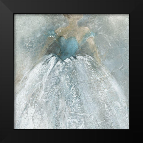 The Gown Black Modern Wood Framed Art Print by Robinson, Carol