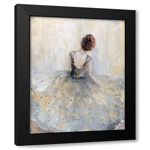 Beautiful Black Modern Wood Framed Art Print with Double Matting by Tava Studios