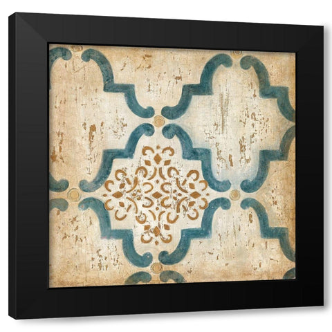 Villa Umbra I Black Modern Wood Framed Art Print with Double Matting by Tava Studios
