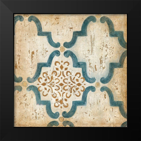 Villa Umbra I Black Modern Wood Framed Art Print by Tava Studios