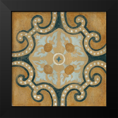 Villa Umbra II Black Modern Wood Framed Art Print by Tava Studios