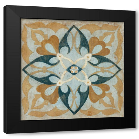 Villa Umbra III Black Modern Wood Framed Art Print by Tava Studios