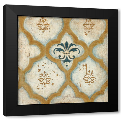 Villa Umbra IV Black Modern Wood Framed Art Print with Double Matting by Tava Studios