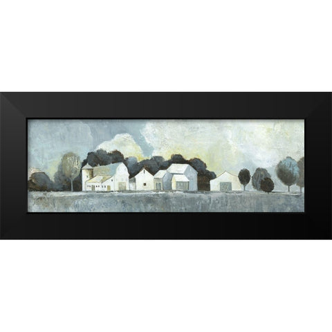 I Call It Home I Black Modern Wood Framed Art Print by Tava Studios