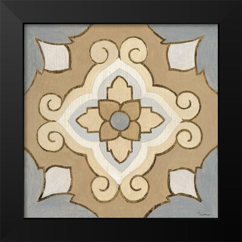 Mattonella I Black Modern Wood Framed Art Print by Tava Studios