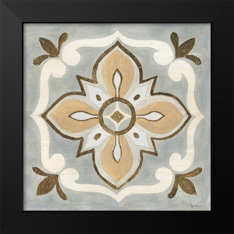 Mattonella III Black Modern Wood Framed Art Print by Tava Studios