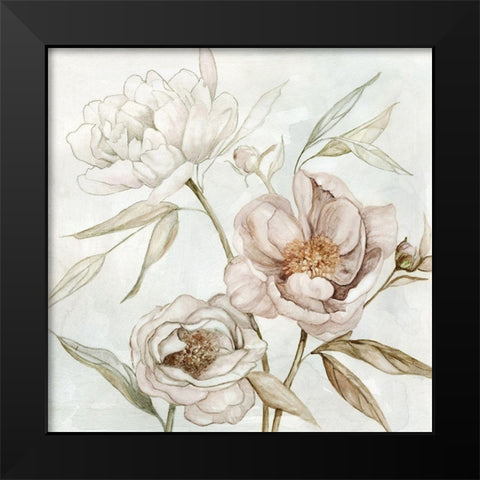 Washed Botanical I Black Modern Wood Framed Art Print by Robinson, Carol