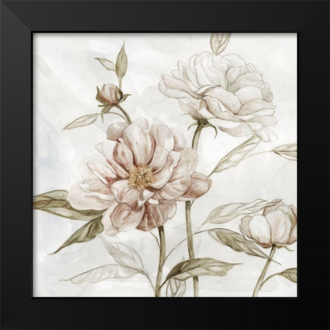 Washed Botanical II Black Modern Wood Framed Art Print by Robinson, Carol
