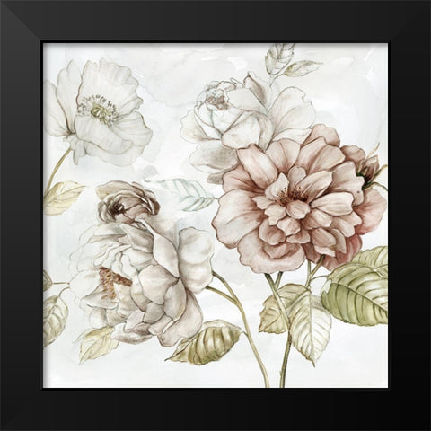 Washed Botanical III Black Modern Wood Framed Art Print by Robinson, Carol