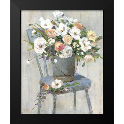 Sweet Pickins Black Modern Wood Framed Art Print by Swatland, Sally