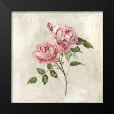 Botanical Beauties I Black Modern Wood Framed Art Print by Swatland, Sally