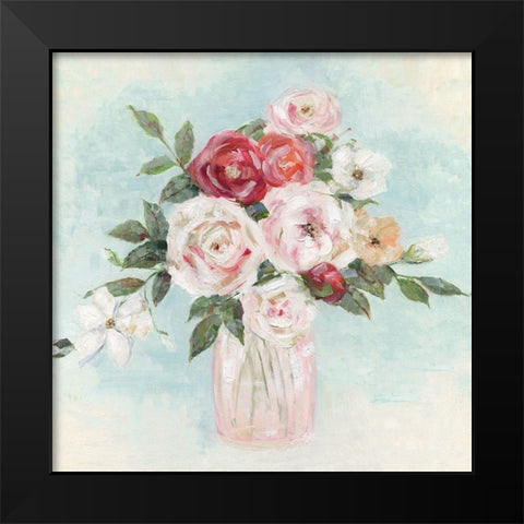 Arrangement of Spring I Black Modern Wood Framed Art Print by Swatland, Sally