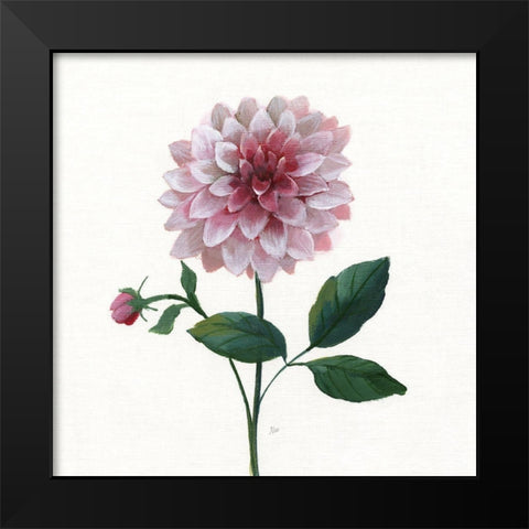 Simple Botanical IV Black Modern Wood Framed Art Print by Nan