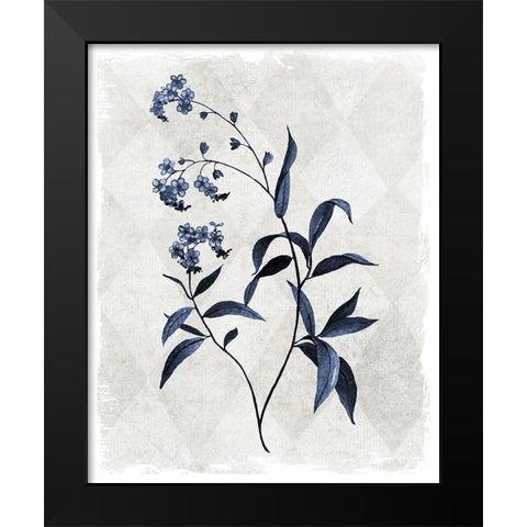 Harlequin Botanical I Black Modern Wood Framed Art Print by Robinson, Carol
