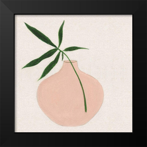 Simple Nature IV Black Modern Wood Framed Art Print by Tava Studios