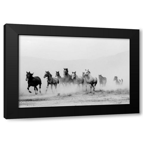Tooele County Black Modern Wood Framed Art Print by Jaynes, William D.