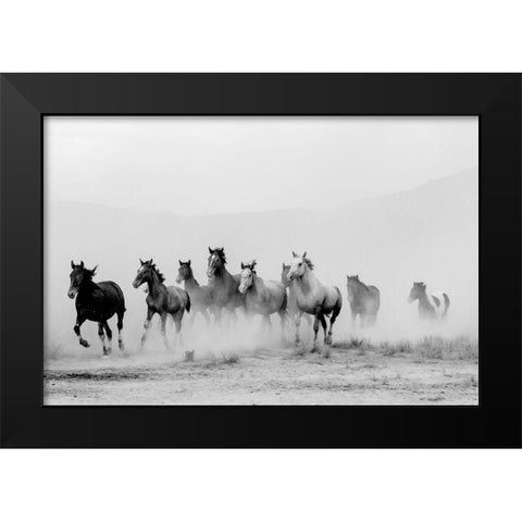Tooele County Black Modern Wood Framed Art Print by Jaynes, William D.