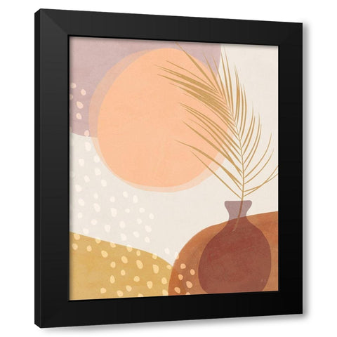 Sedona Sunset Black Modern Wood Framed Art Print by Jill, Susan